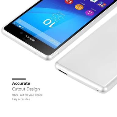Skal Sony Xperia M4 AQUA Fodral Case (Silver)