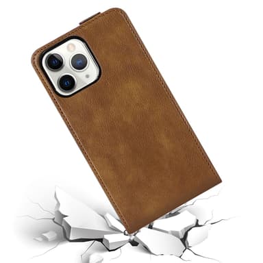 iPhone 13 PRO MAX Flipfodral Skal (Brun)