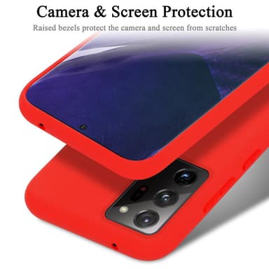 Samsung Galaxy NOTE 20 ULTRA Skal Fodral Case (Röd)
