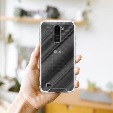 LG K10 2016 Skal Fodral Case (Transparent)