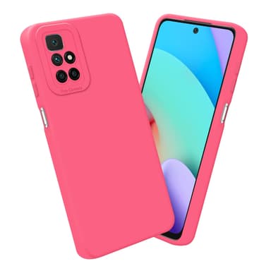 Xiaomi RedMi 10 Skal Fodral Case (Röd)