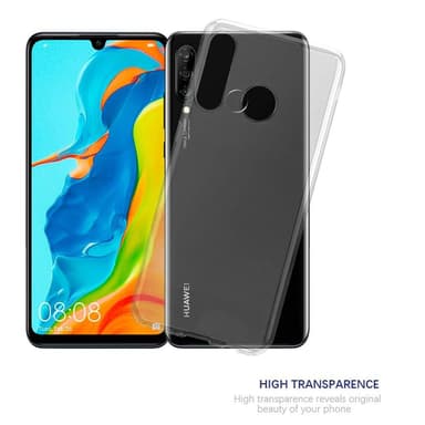 Huawei P30 LITE Skal Fodral Case (Transparent)