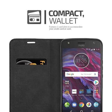 Motorola MOTO X4 Skal Fodral Case (Röd)