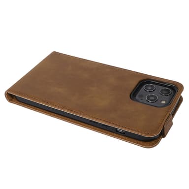 iPhone 13 PRO MAX Flipfodral Skal (Brun)