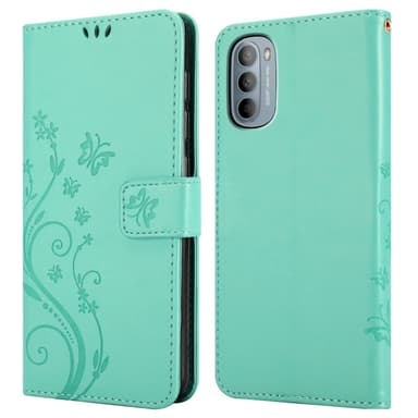 Motorola MOTO G31 / G41 Plånboksfodral Skal (Turkos)