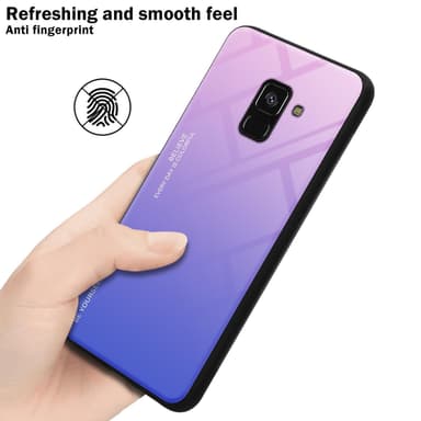 Samsung Galaxy A8 2018 Skal Fodral Case (Svart)