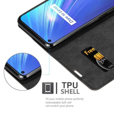 Realme 6 4G / 6s Skal Fodral Case (Brun)