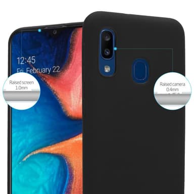 Skal Samsung Galaxy A10e / A20e Fodral Case (Svart)