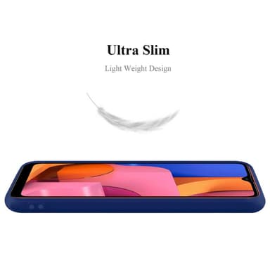 Skal Samsung Galaxy A20s Fodral Case (Blå)