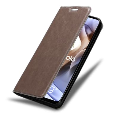 Motorola MOTO G31 / G41 Skal Fodral Case (Brun)