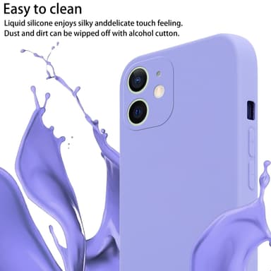 iPhone 12 MINI Skal Fodral Kedja (Lila)