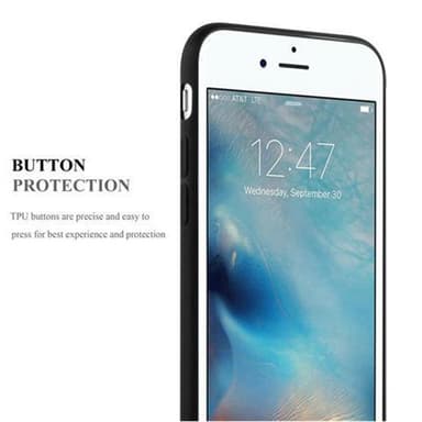 Skal iPhone 7 / 7S / 8 / SE 2020 Fodral Case (Svart)