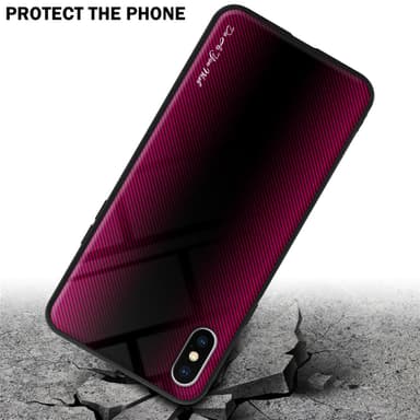 iPhone XS MAX Skal Fodral Case (Rosa)