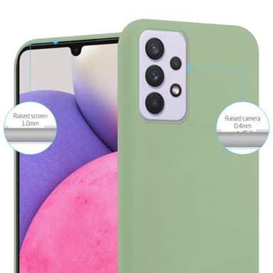 Skal Samsung Galaxy A33 5G Fodral Case (Grön)