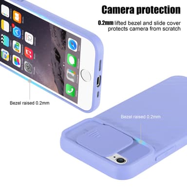 iPhone 6 PLUS / 6S PLUS Skal Fodral Case (Lila)