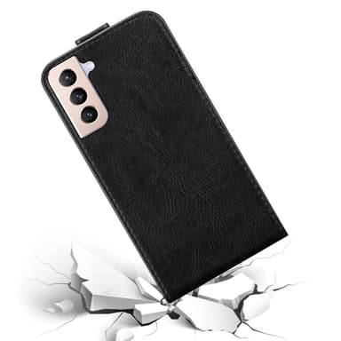 Samsung Galaxy S21 PLUS Flipfodral Skal (Svart)
