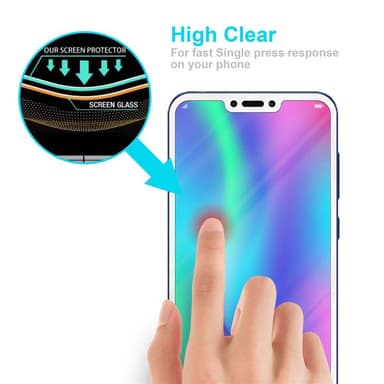 Honor 8C Skyddsglas Skyddsfilm Skärmskydd