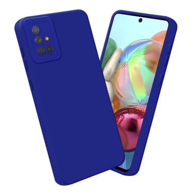 Samsung Galaxy A71 4G Skal Fodral Case (Blå)