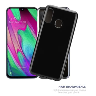 Samsung Galaxy A40 Skal Fodral Case (Svart)