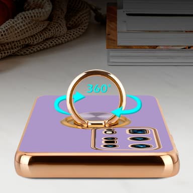 Huawei P40 PRO+ Skal Fodral Case (Lila)