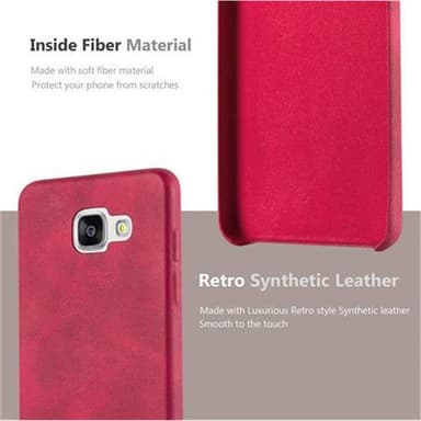 Samsung Galaxy A5 2015 Skal Fodral Case (Röd)
