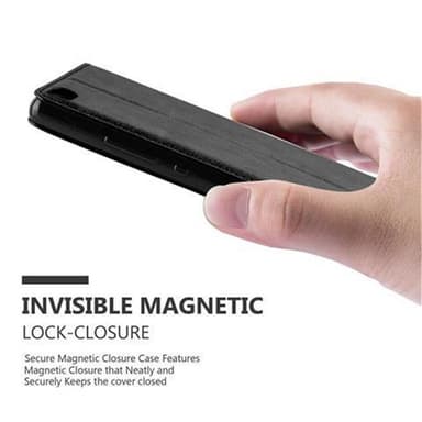 Huawei P8 Skal Fodral Case (Svart)
