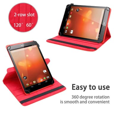 LG G Pad 8.3 Skal Fodral Case (Röd)