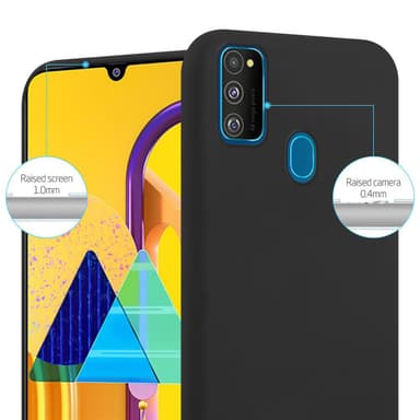 Skal Samsung Galaxy M21 / M30s Fodral Case (Svart)