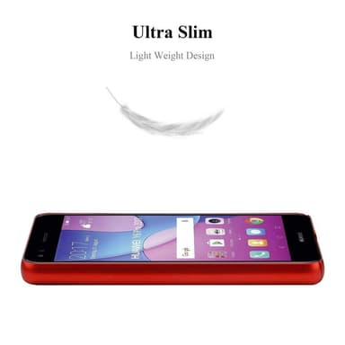 Huawei Y6 PRO 2017 Skal Fodral Case (Röd)
