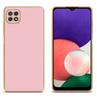 Samsung Galaxy A22 5G Skal Fodral Case (Rosa)