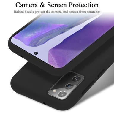 Samsung Galaxy NOTE 20 Skal Fodral Case (Svart)