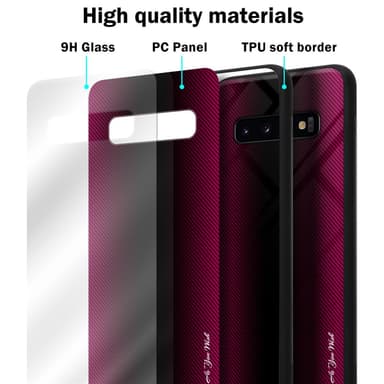 Samsung Galaxy S10 4G Skal Fodral Case (Rosa)