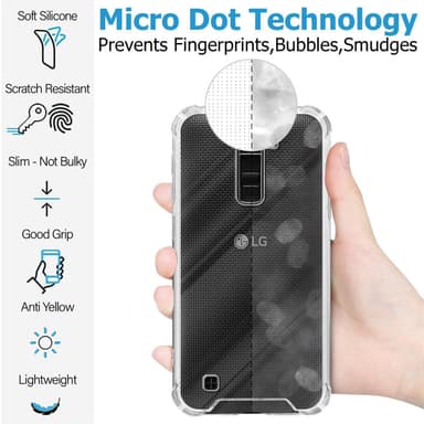 LG K10 2016 Skal Fodral Case (Transparent)