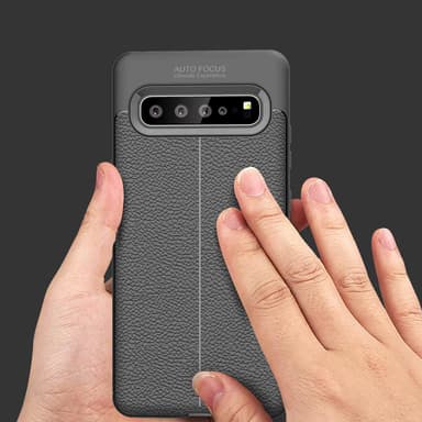 Samsung Galaxy S10 5G Skal Fodral Case (Svart)