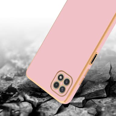 Samsung Galaxy A22 5G Skal Fodral Case (Rosa)