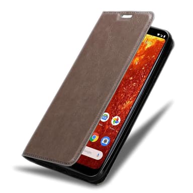 Nokia 8.1 Skal Fodral Case (Brun)