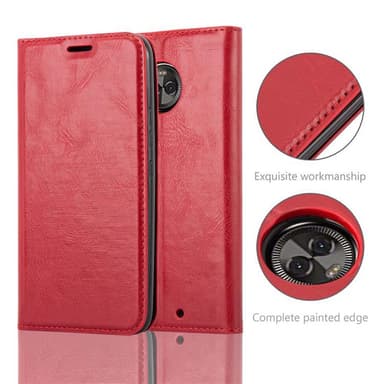 Motorola MOTO X4 Skal Fodral Case (Röd)