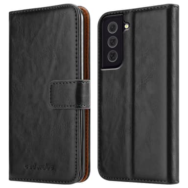Samsung Galaxy S22 PLUS Plånboksfodral Skal (Svart)
