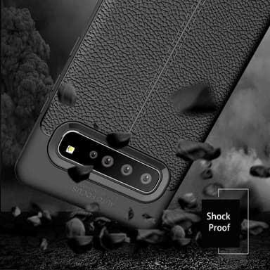 Samsung Galaxy S10 5G Skal Fodral Case (Svart)