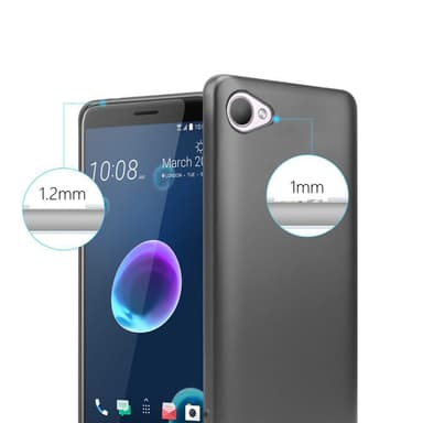 Skal HTC Desire 12 Fodral Case (Grå)