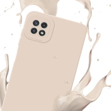 Samsung Galaxy A22 5G Skal Fodral Case (Rosa)