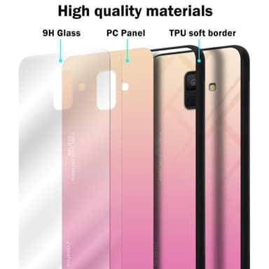 Samsung Galaxy A6 2018 Skal Fodral Case (Svart)