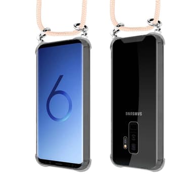 Skal Samsung Galaxy S9 PLUS Fodral Kedja (Rosa)