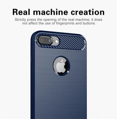 iPhone 7 PLUS / 7S PLUS Skal Fodral Case (Blå)