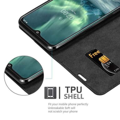 Nokia 7.2 Skal Fodral Case (Svart)