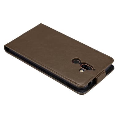 Nokia 7 PLUS Flipfodral Skal (Brun)