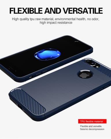 iPhone 7 PLUS / 7S PLUS Skal Fodral Case (Blå)