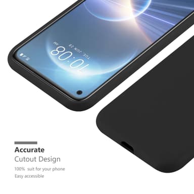 Skal HTC Desire 22 PRO Fodral Case (Svart)