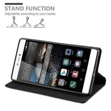 Huawei P8 Skal Fodral Case (Svart)