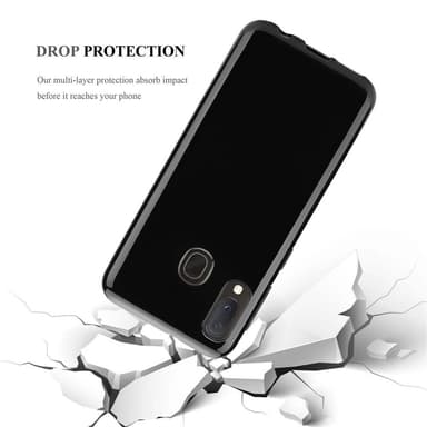Samsung Galaxy A40 Skal Fodral Case (Svart)
